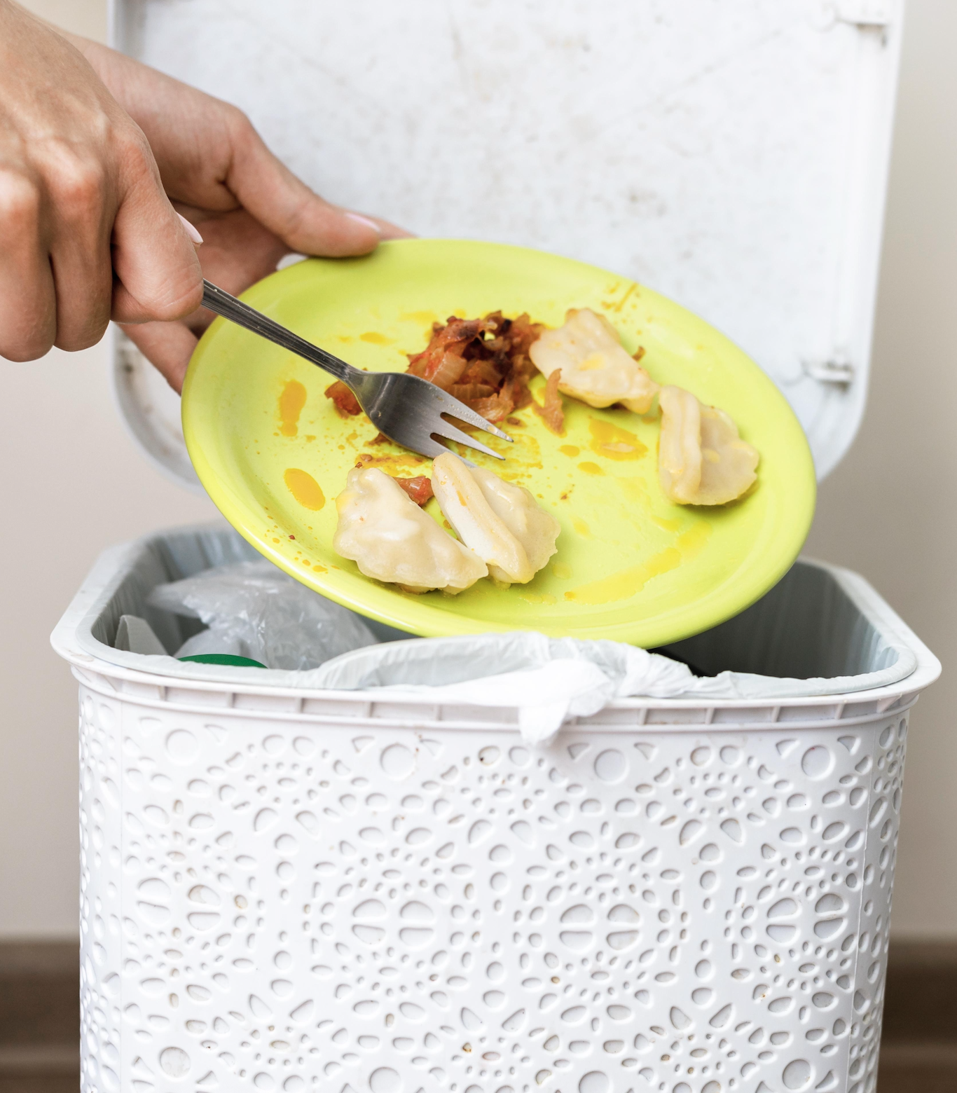 wasting food